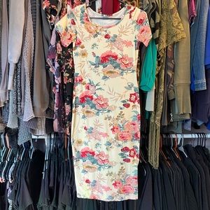Floral midi dress